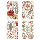 Various Chipboard BasicGrey Wassail Chip Stickers