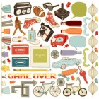 Cosmo Cricket The Boyfriend Ready Set Chipboard