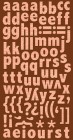 Cosmo Cricket Pink Oak Ready Set Chipboard