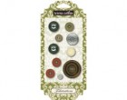 Various Buttons Teresa Collins Fabrications Linen Buttons