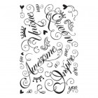 BasicGrey Inspire Me Stamps