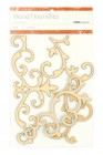 Kaisercraft Blossoms Wood Flourishes