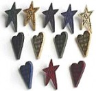 Dress-It-Up Country Shapes Buttons
