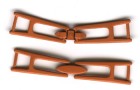 Junkitz Tangerine Metal Bucklez