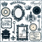 Teresa Collins Welcome Home Die Cut Charms