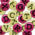 Junkitz Mom Alphabet Buttons