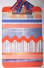 Orange & Blue Altered Clipboard Kit