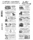 Clear Rubber Stamps Tim Holtz Adverts Stamp Set