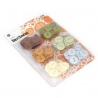 BasicGrey Archaic Colored Buttons