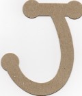 The Chipboard Store Letter J