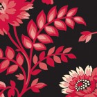 Jenni Bowlin Red/Black Dramatic Floral