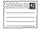 Clear Rubber Stamps Prima Clear Stamp Postage Alphabet