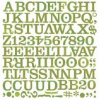 BasicGrey Marrakech Mini Monogram Stickers