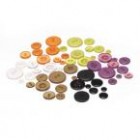 BasicGrey Eerie Buttons