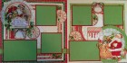 Various Paper Twas the Night Before Christmas Scrapbook Page Kit