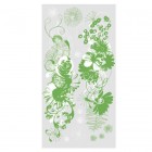 Various Rub-ons BasicGrey Euphoria Green Swirl Rub-ons