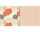 Teresa Collins Fabrications Linen Pretty Flowers