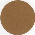 Brown Chipboard The Chipboard Store 6 inch Circle