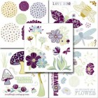 BasicGrey Wisteria Olio Rub-Ons