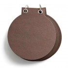 Brown Chipboard BasicGrey Milk Chocolate Circle Album