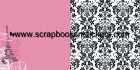 Teresa Collins Posh Pink Fishnet