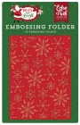 EP A2 Embossing Folder "Frosted Snowflakes"