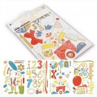 BasicGrey Cupcake Chip Stickers