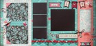 Various Paper Scraptique February, 2017 Monthly Page Kit Club