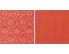 Teresa Collins Fabrications Canvas Red Brocade