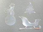 Acrylique Christmas Set