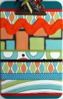 Orange, Black & Turquoise Altered Clipboard Kit