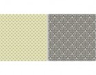 Teresa Collins Fabrications Linen Green Fleur De Lis