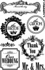 Teresa Collins Mr. &amp; Mrs. Clear Stamps
