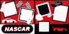 Nascar Scrapbook Page Kit