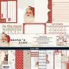 Various Paper Teresa Collins Santa's List Collection Pack