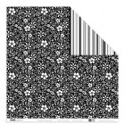KaiserCraft Ebony &amp; Ivory Tiffany Paper