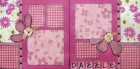 Various Paper Dazzle Scrapbook Page Kit