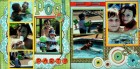 Scraptique June 2012 Monthly Page Kit