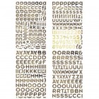BasicGrey Porcelain Chip Sticker ABC's
