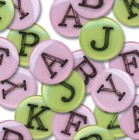 Junkitz Friends Alphabet Buttons