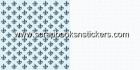 Teresa Collins Chic Bebe Boy Fleur de Lis Paper