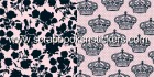 Teresa Collins Chic Bebe Girl Royalty Paper