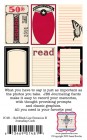 Jenni Bowlin Journaling Cards Red Black