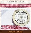 Fancy Pants Designs All Fall Red Gingham Check