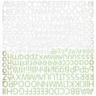 BasicGrey Origins Alphabet Stickers