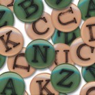 Junkitz Fall Alphabet Buttons