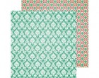 Teresa Collins Spring Fling Green Brocade