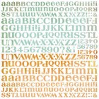 BasicGrey Marrakech Alphabet Stickers