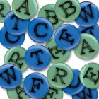 Junkitz Winter Alphabet Buttons