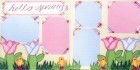 Hello Spring Scrapbook Page Kit